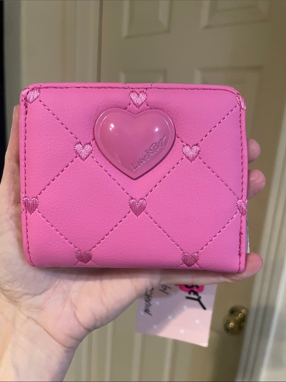 Betsey Johnson, Luv Betsey Pink Wallet